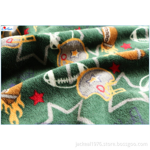 Coral Fleece Print Fabric Ls-Cr-012